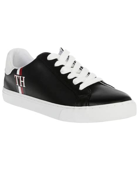 tenis negros tommy hilfiger|tommy hilfiger sneakers for women.